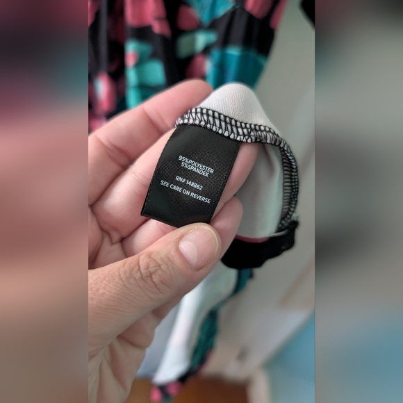 NWT TORRID Butterfly Mini Studio Knit Cinch Front Skater Dress size 0X NWT - Picture 6 of 8